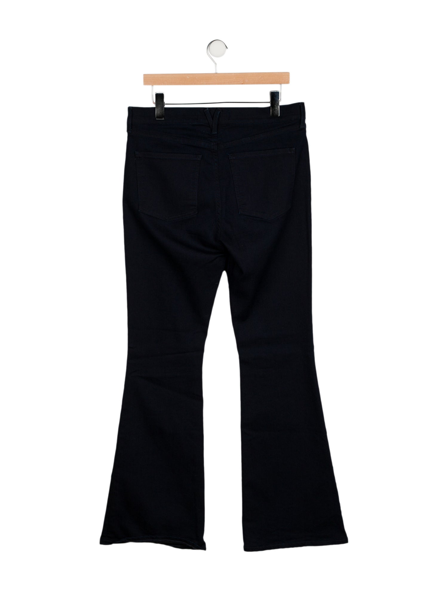 Veronica Beard High-Rise Wide Leg Jeans